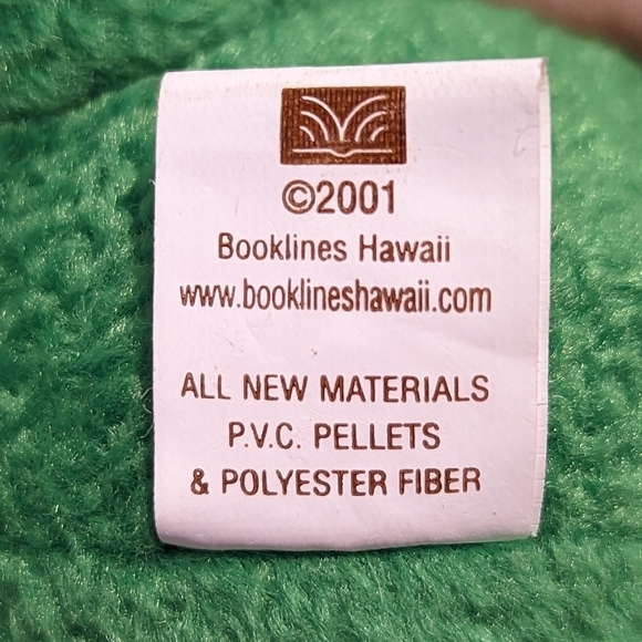 HAWAIIAN Collectibles Kukui green bear plush - Picture 9 of 9